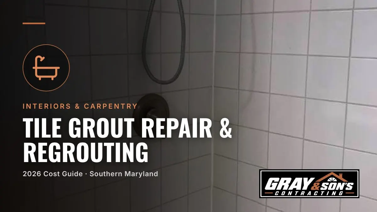 Tile Grout Repair & Regrouting Cost in Southern Maryland cost guide for Southern Maryland homeowners