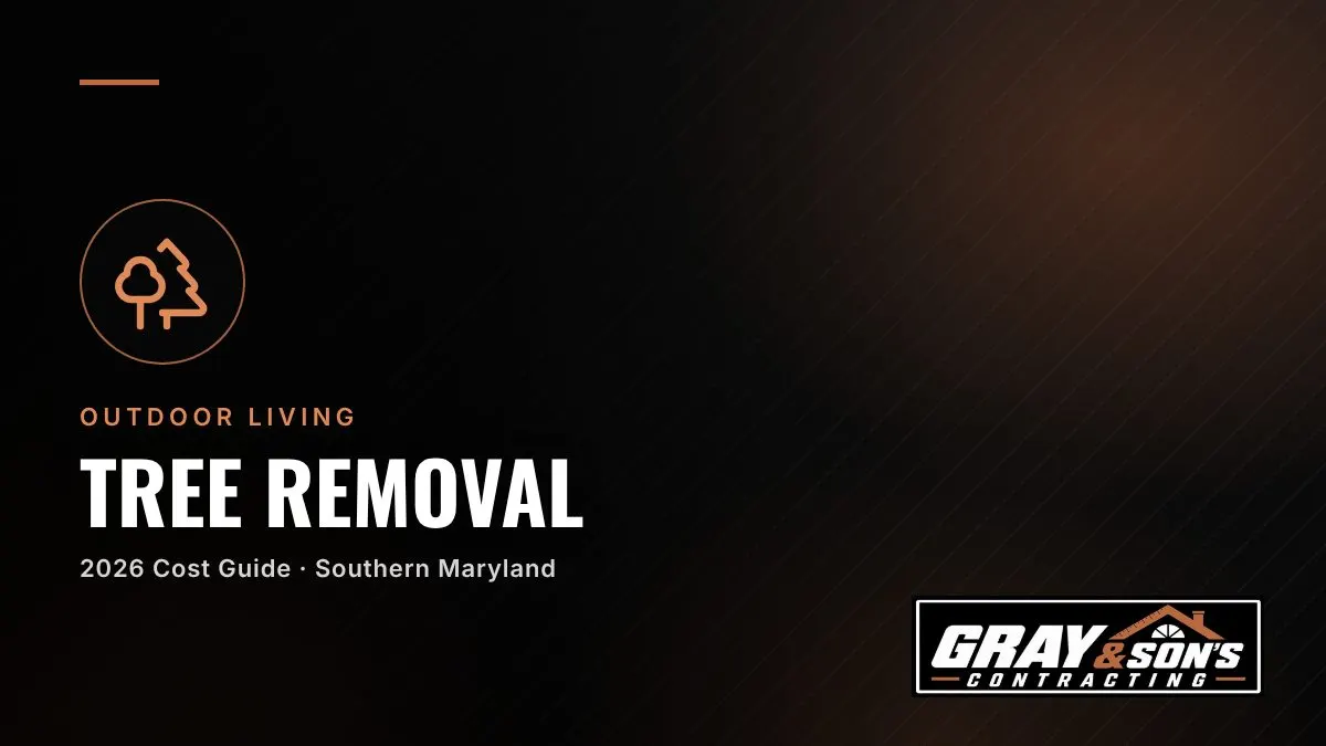 Tree Removal Cost in Southern Maryland cost guide for Southern Maryland homeowners