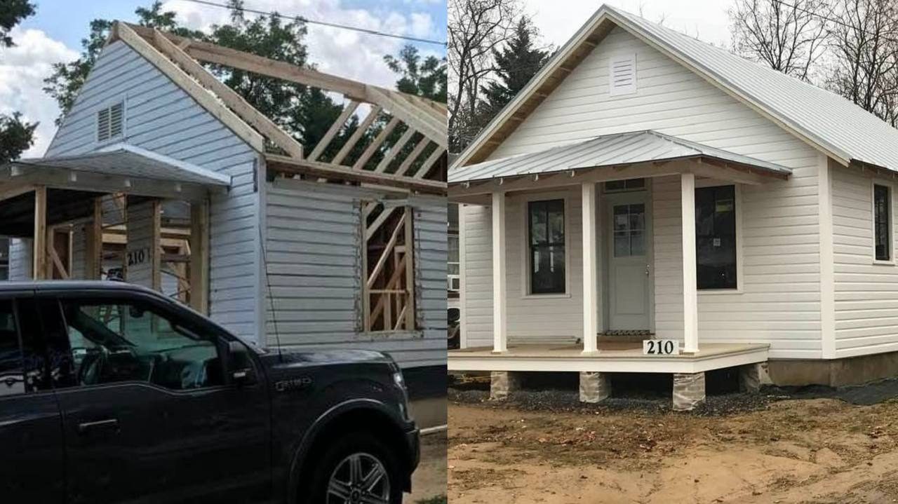 Roof Framing and Exterior Rebuild, Gray & Sons Contracting project in Southern Maryland